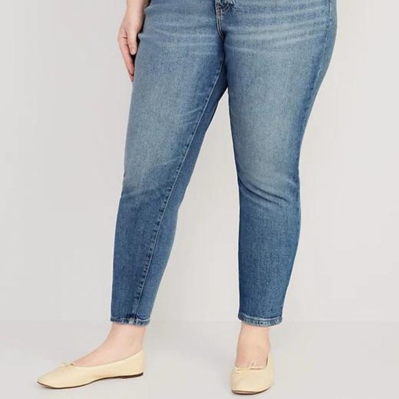 Old  Navy High-Waisted OG Straight Ankle Jeans for Women New - Picture 3 of 11